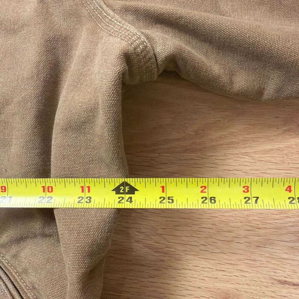 Carhartt Detroit Jacket Brown Canvas Blanket Lined - Picture 6 of 6